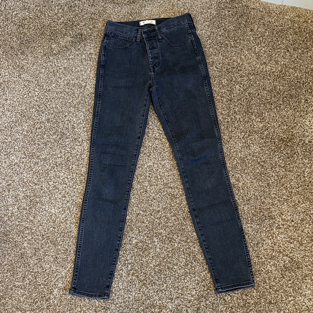 Madewell Women's black Skinny Jeans 30”